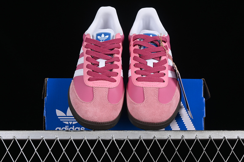 Adidas Samba Vegan Og White/Pink/Black B75806