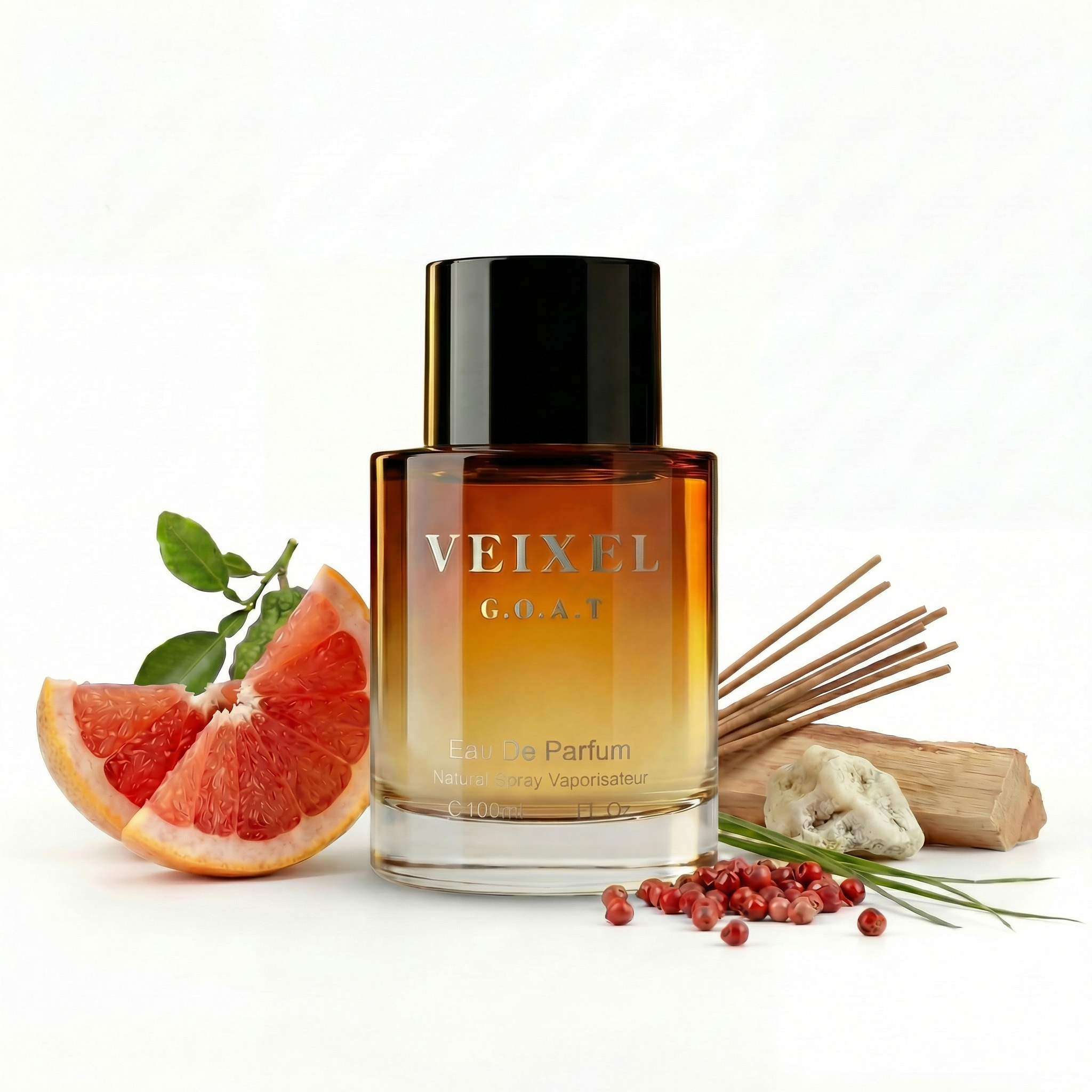 VEIXEL Charming Men’s Cologne – Fresh Clean Masculine Fragrance | Long Lasting Woody Scent | 100ml