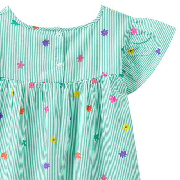 Yigga Mädchen Bluse mit Blumen-Print