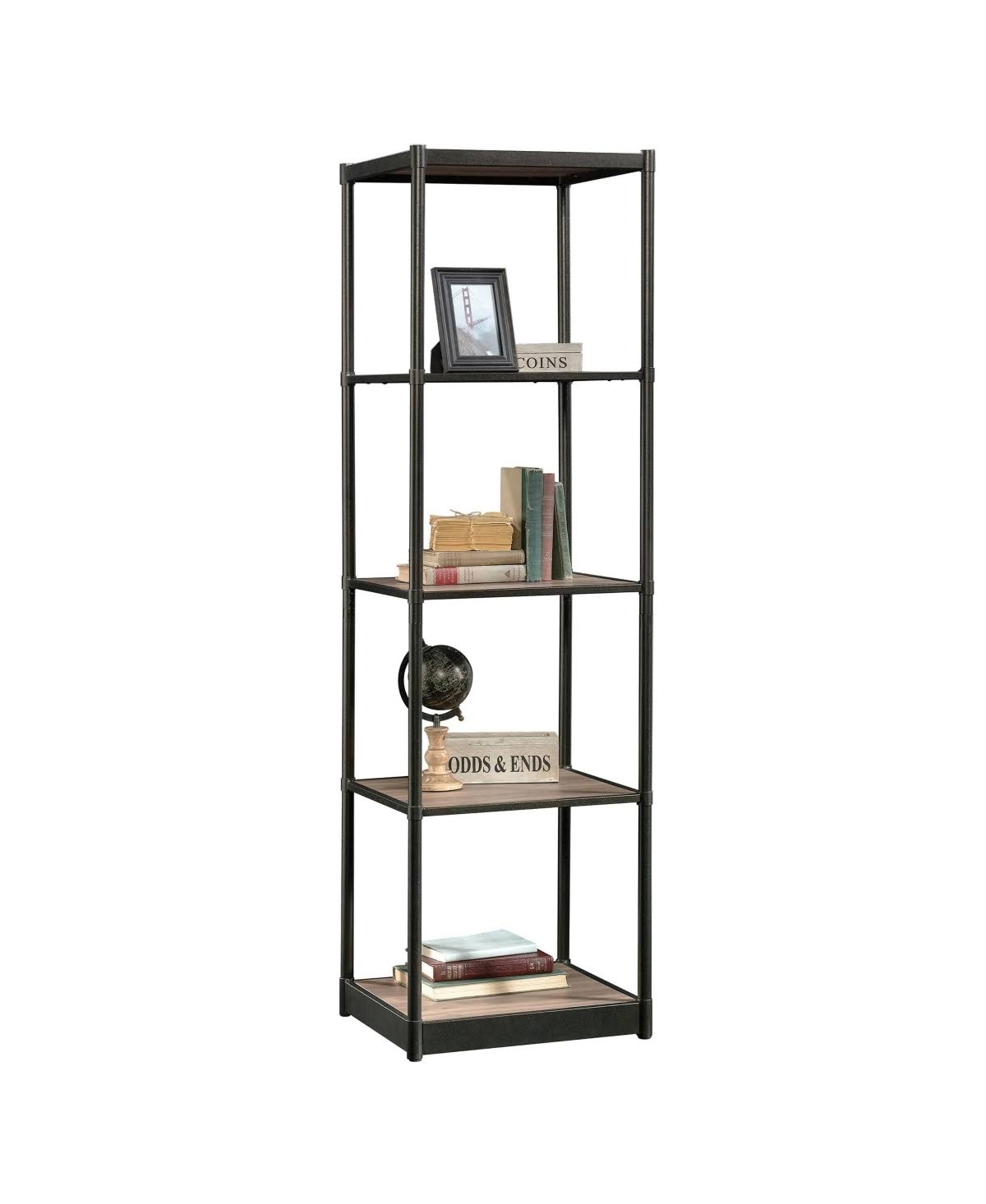 Sauder Barrister Lane 4-Shelf Bookcase, Salt Oak