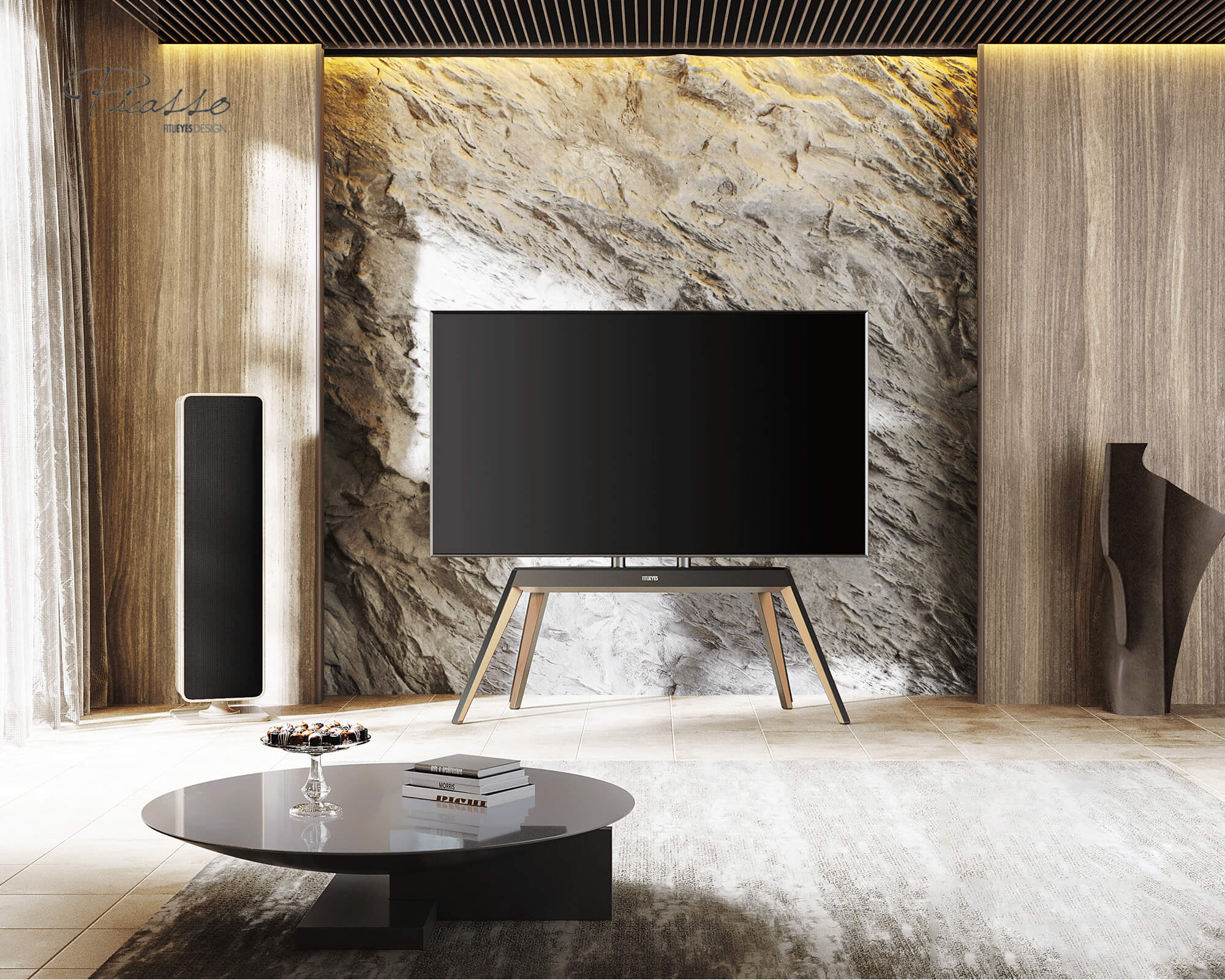 Picasso FT88 Floor TV Stand