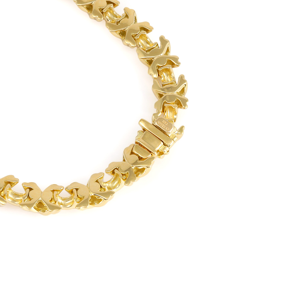 Tiffany & Co. Signature Necklace 18K Yellow Gold