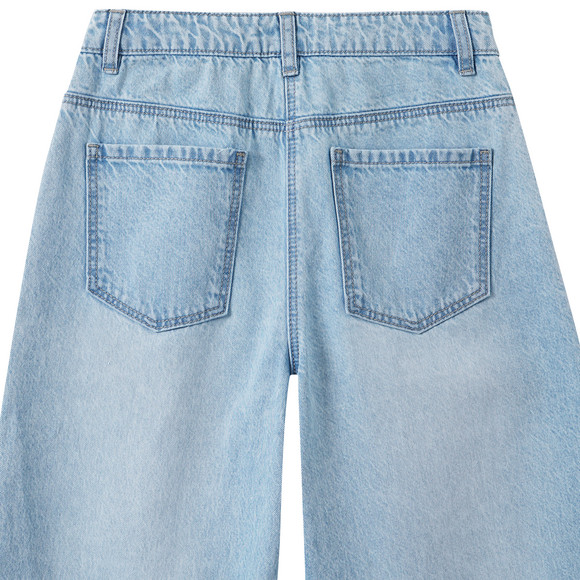 Yigga Mädchen Wide-Leg-Jeans aus Bio-Baumwolle