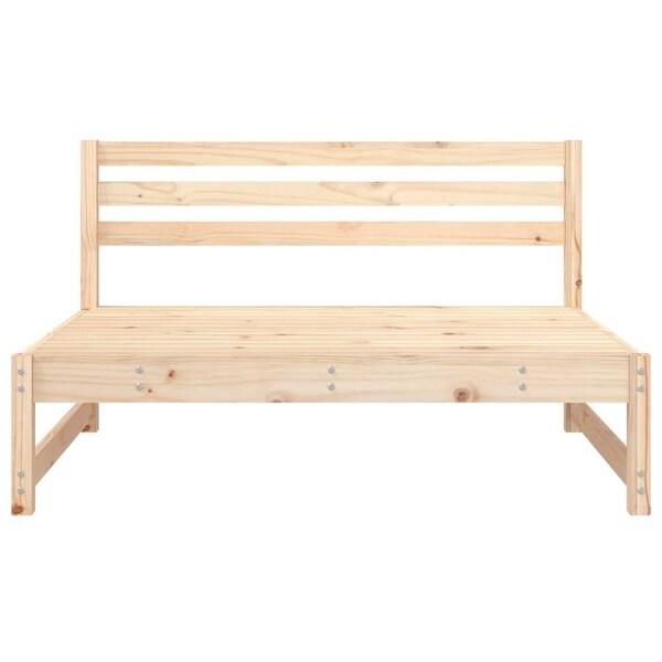 vidaXL Patio Middle Sofa 1/2 pcs 47.2