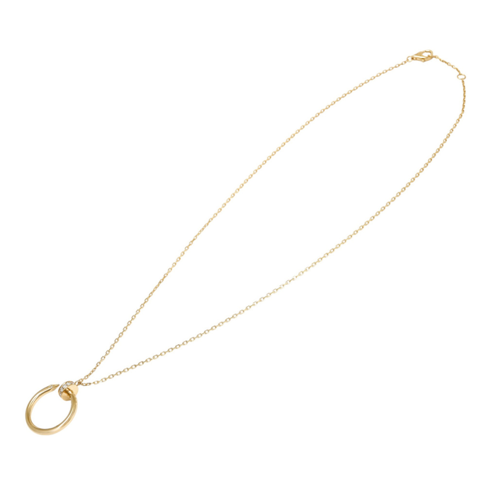 Cartier Juste un Clou Necklace 18K Yellow Gold Diamond B7224889