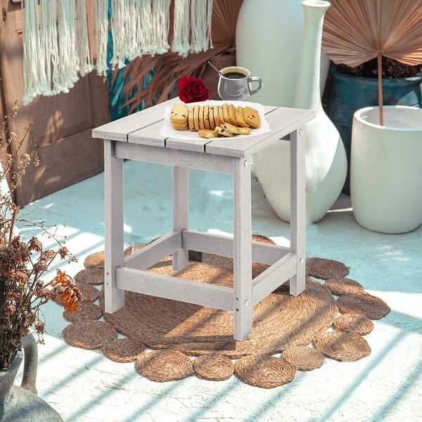 Side Table,Pool Composite Patio Table