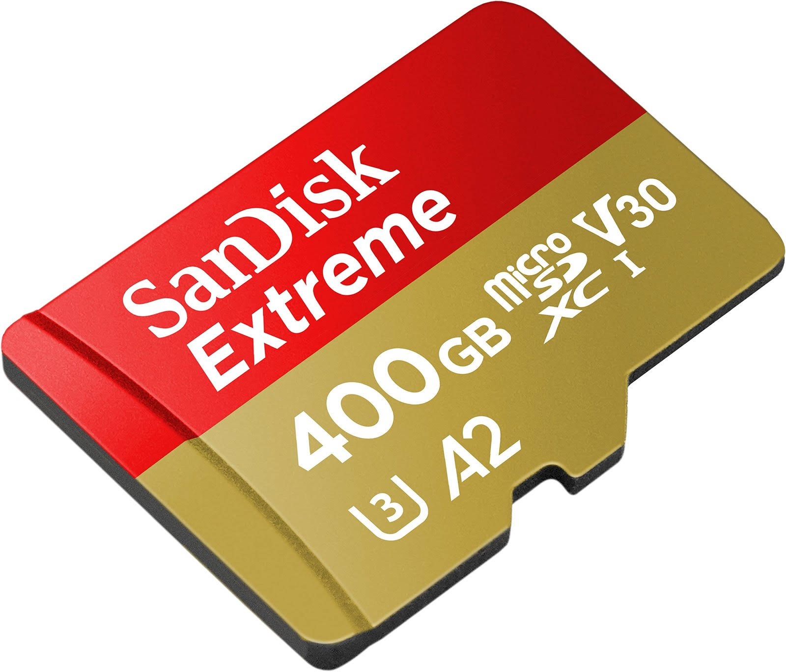 SanDisk 400GB Extreme microSDXC UHS-I/U3 A2 Memory Card with Adapter,