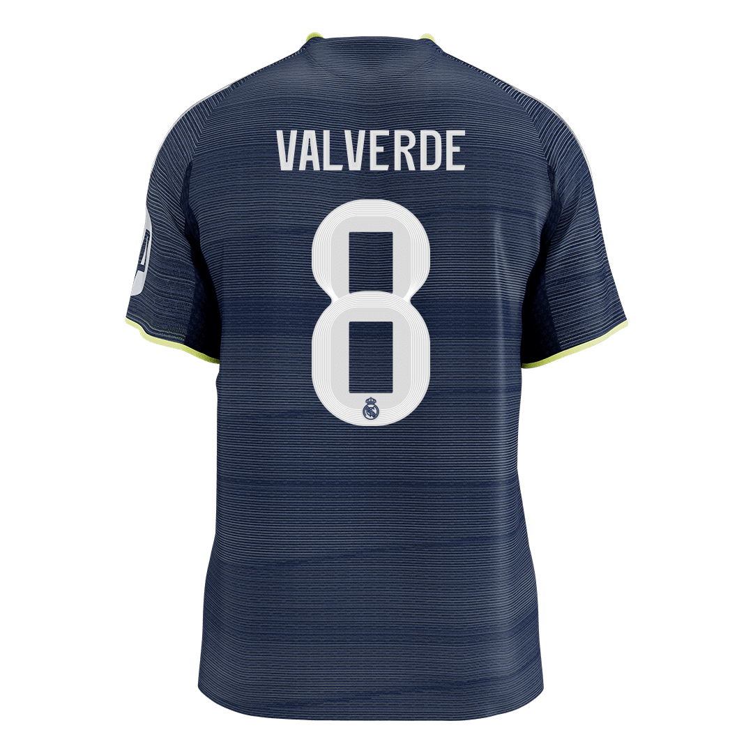 VALVERDE #8 Real Madrid Away Player Version Jersey 2025/26