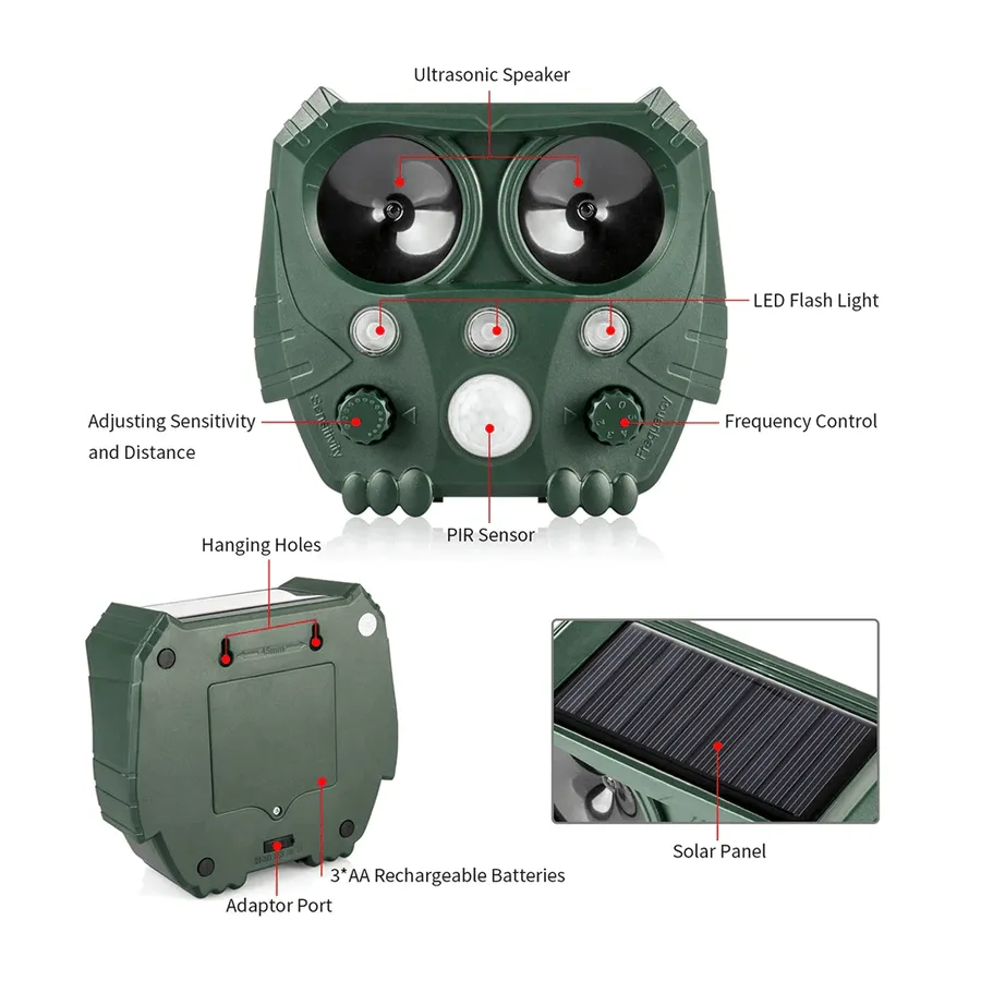 Solar Animal Repellent