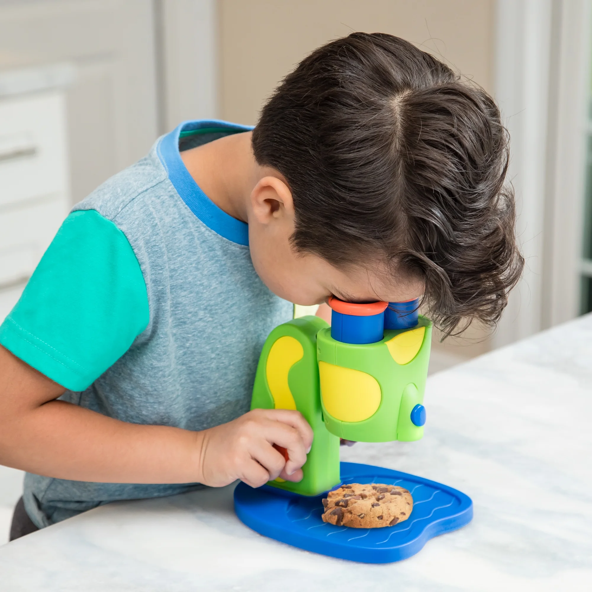 Educational Insights GeoSafari Jr. My First Microscope STEM Toy for Boys & Girls Ages 3+