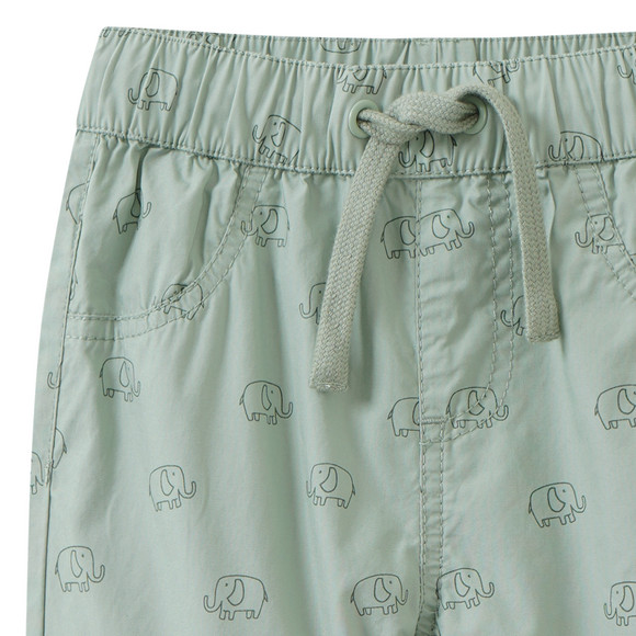 Topomini Baby Shorts mit Elefanten allover
