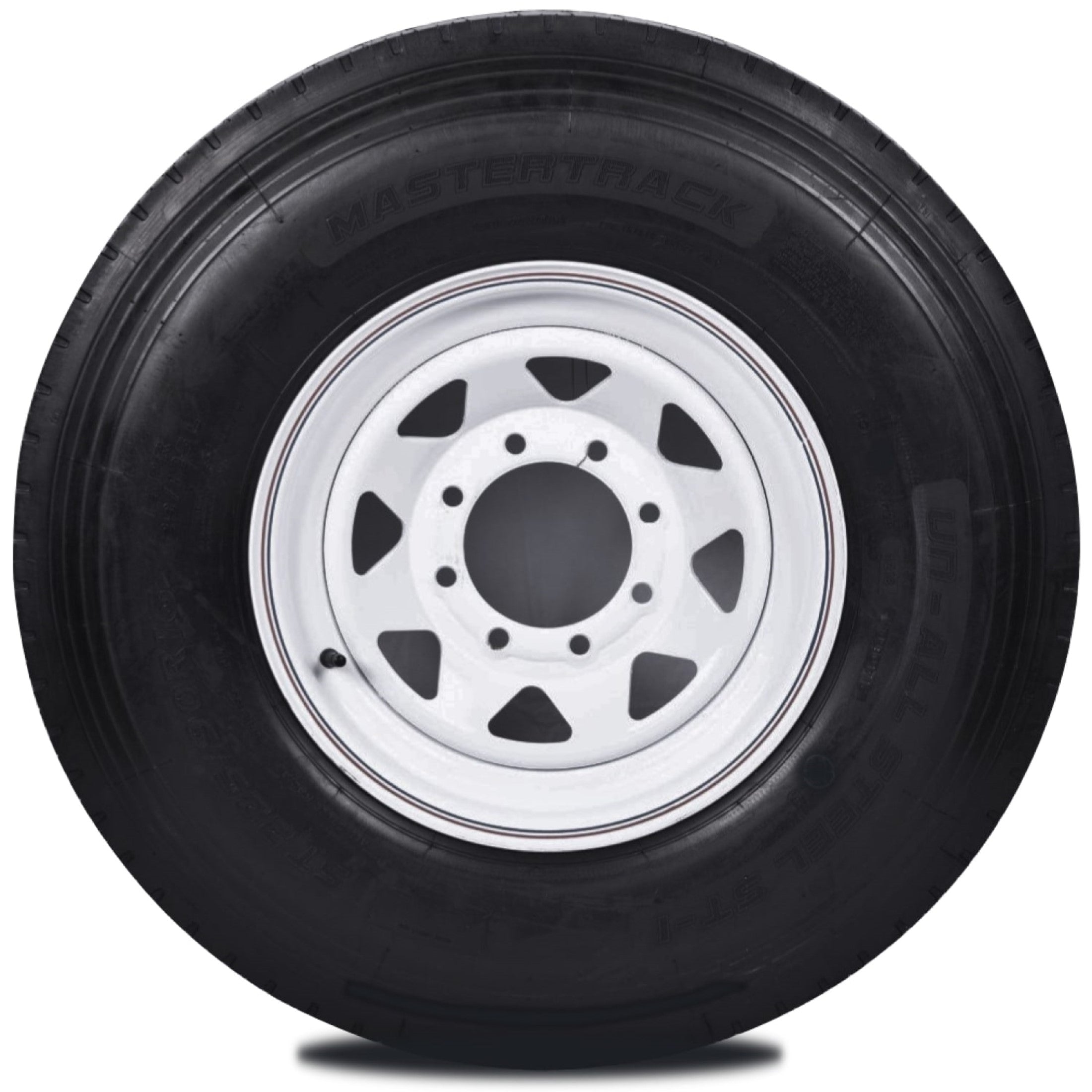 Mastertrack UN ALL STEEL -1 ST225/75R15 12 Ply 121M Load F Radial Trailer Tire – ST 225/75/15 255/75R15 (Tire Only)