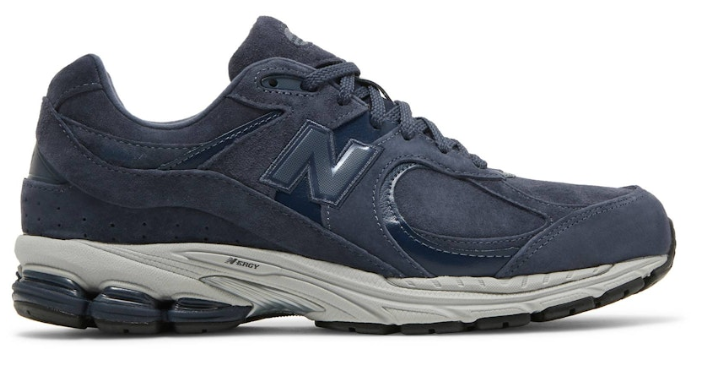 New Balance 2002R Navy Silver Metallic ML2002RL Casual Running Shoes