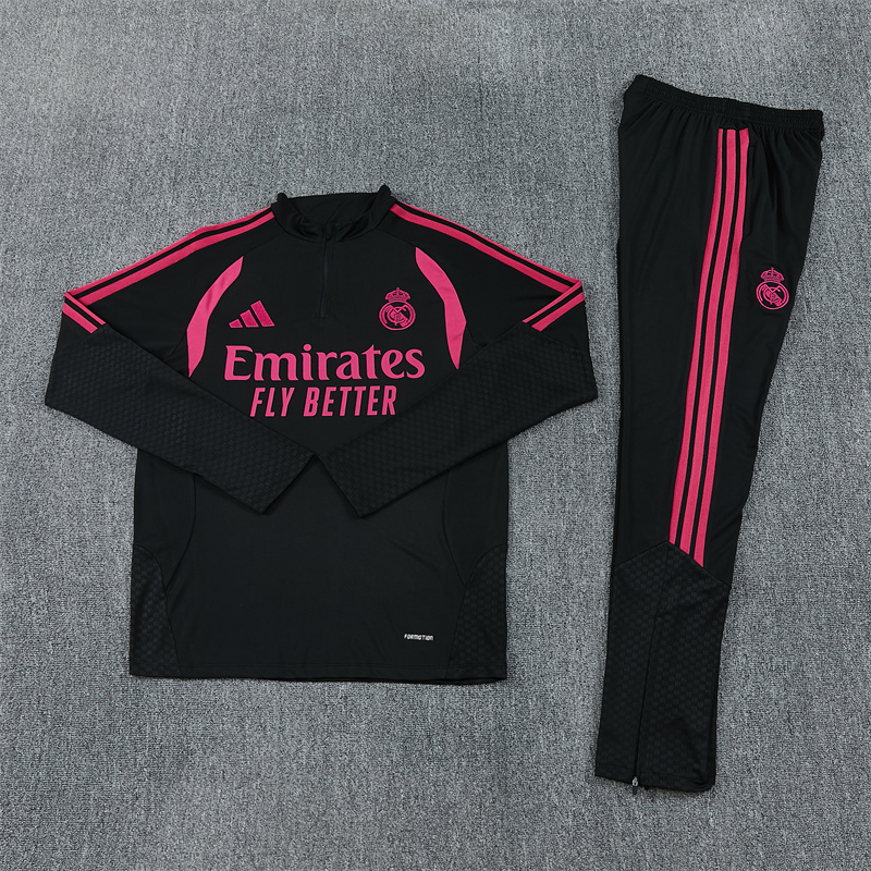 Real Madrid 26/27 Training Suit Black 2