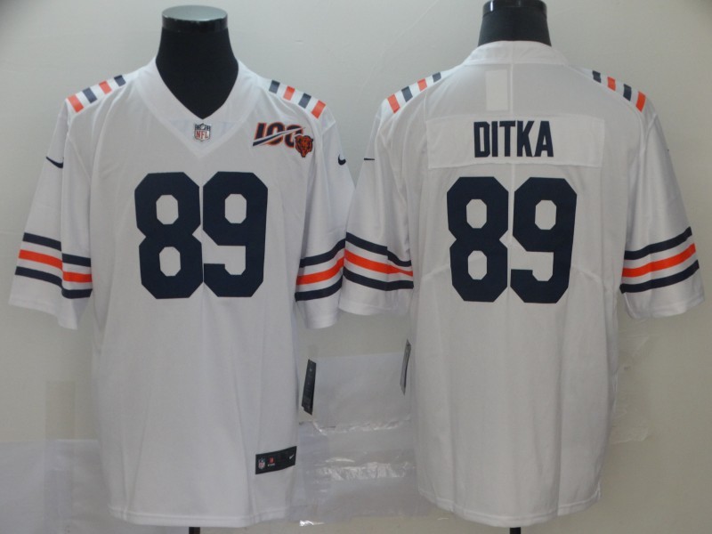 Men's Chicago Bears Mike Ditka 2021 NFL Draft First Round Pick Alternate Jersey