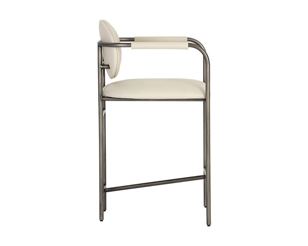 Sunpan Rylan Counter Stool - Dillon Cream