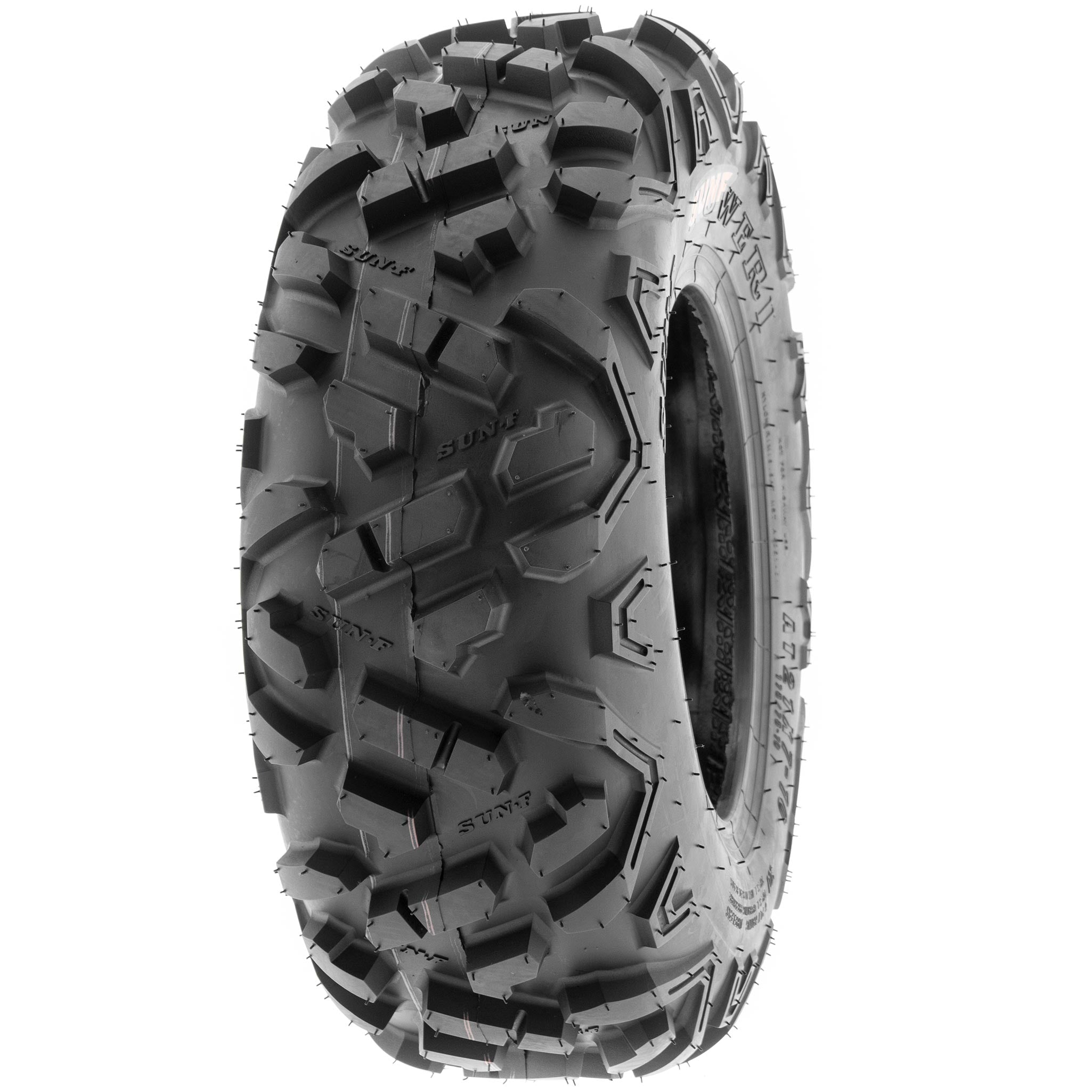 SunF 18×9.5-8 18×9.5×8 ATV UTV All Terrain AT Tire 6 PR A051 (Single)