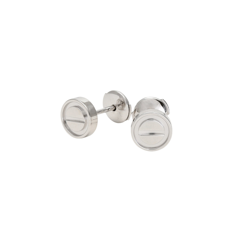 Cartier Love Earrings 18K White Gold B8301256