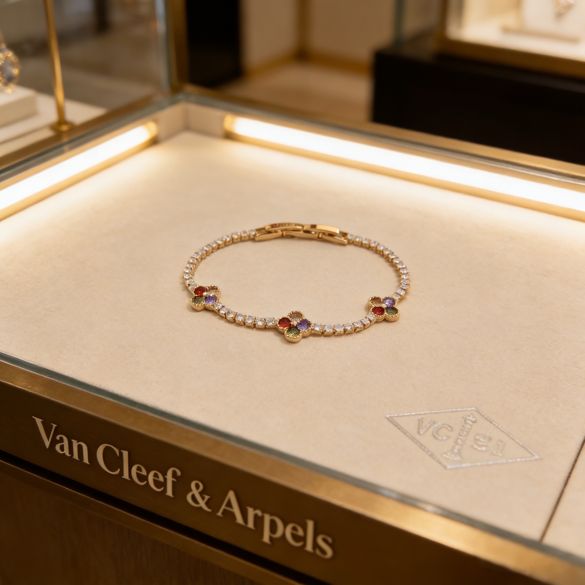 Van Cleef & Arpels Four-Leaf Clover Bracelet - cnluxepick
