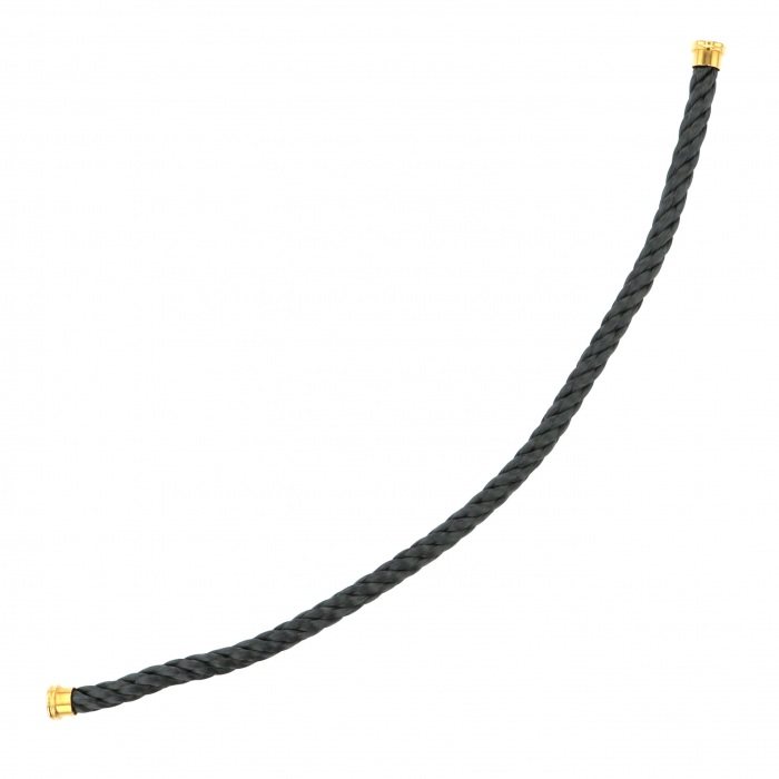 FRED Force 10 (lm) Steel Cable Storm Gray 18 Plating Bracelet
