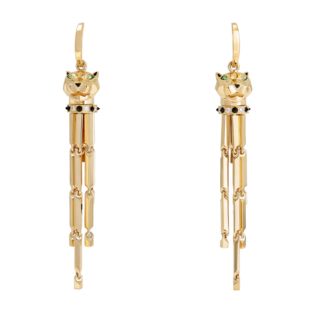 Cartier Panthère Do Earrings 18K Yellow Gold N8041500
