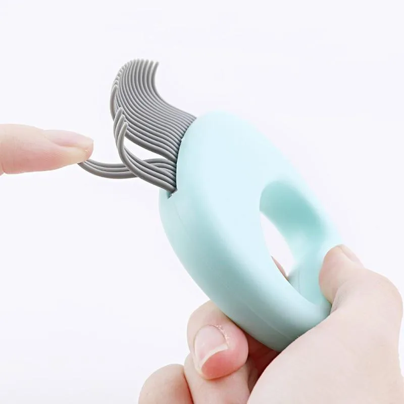 Pet Hair Removal Massaging Shell Comb - Cat Hair Removal Massaging Shell Comb