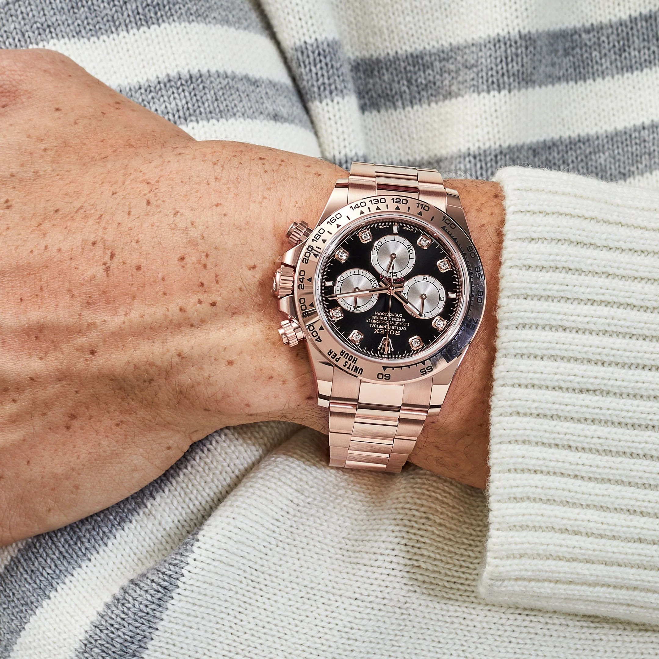 Rolex Daytona 126505 Rose Gold Black Diamond Dial (2025)