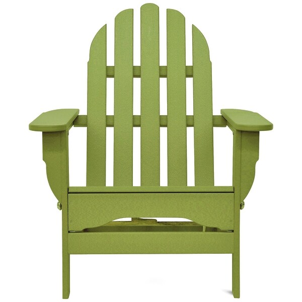 Nelson Recycled Plastic Folding Adirondack Chair by Havenside Home