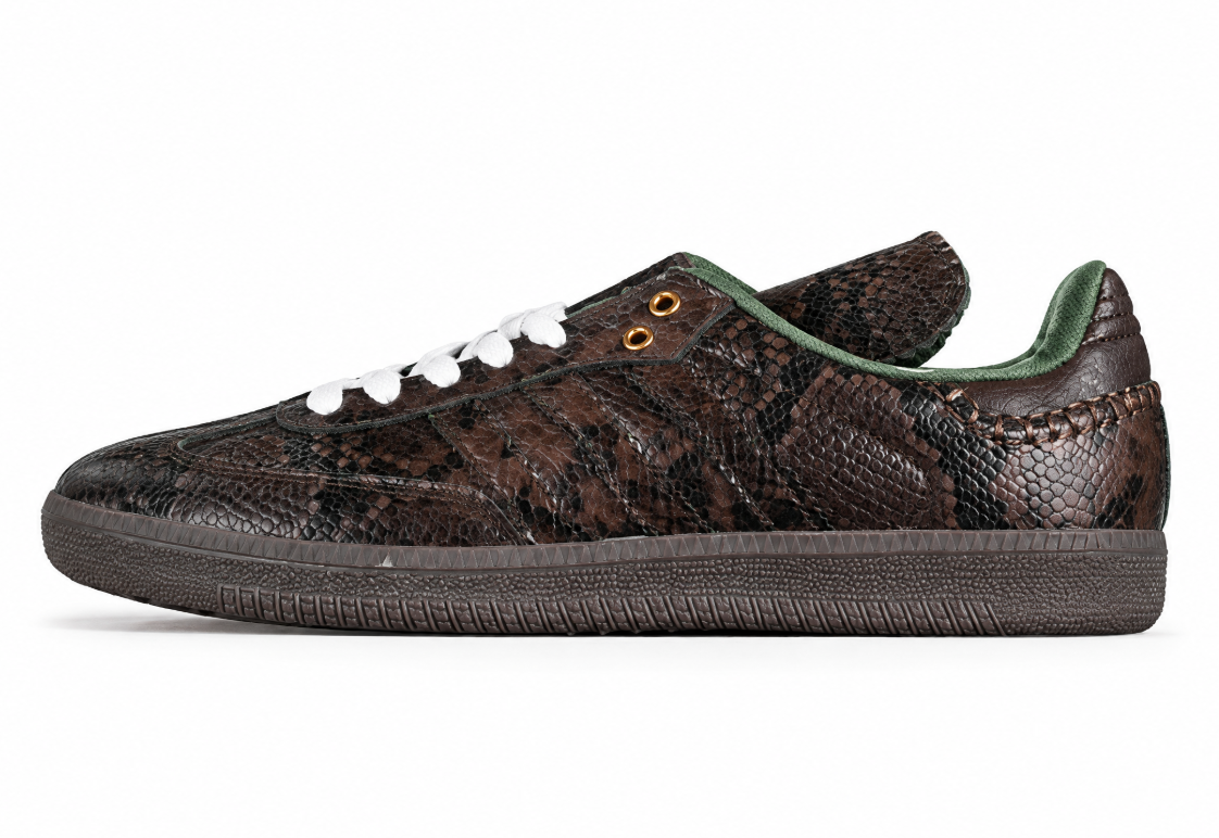 Adidas Wales Bonner Pony Leo X Samba Black/Brown/White/Green IH3262