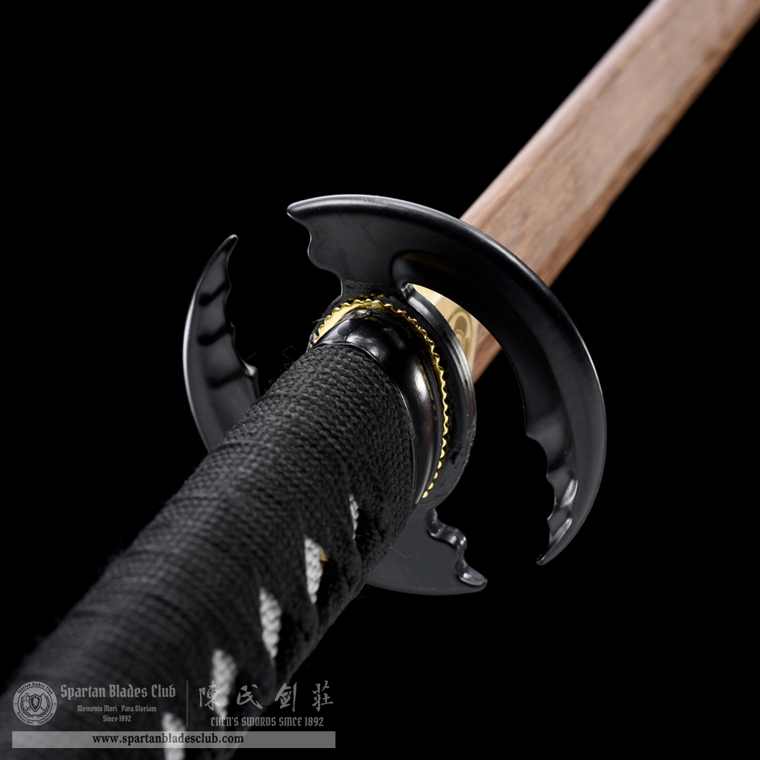 HW49 | Yinloong | Not Sharpened | Practice Sword | Ninjato | Rosewood Blade | Silvery | Loong(Chinese Dragon) | Full-tang | Spartan Blades Club | CHEN'S SWORDS 1892 - Spartan Blades Club - 陳氏劍莊1892
