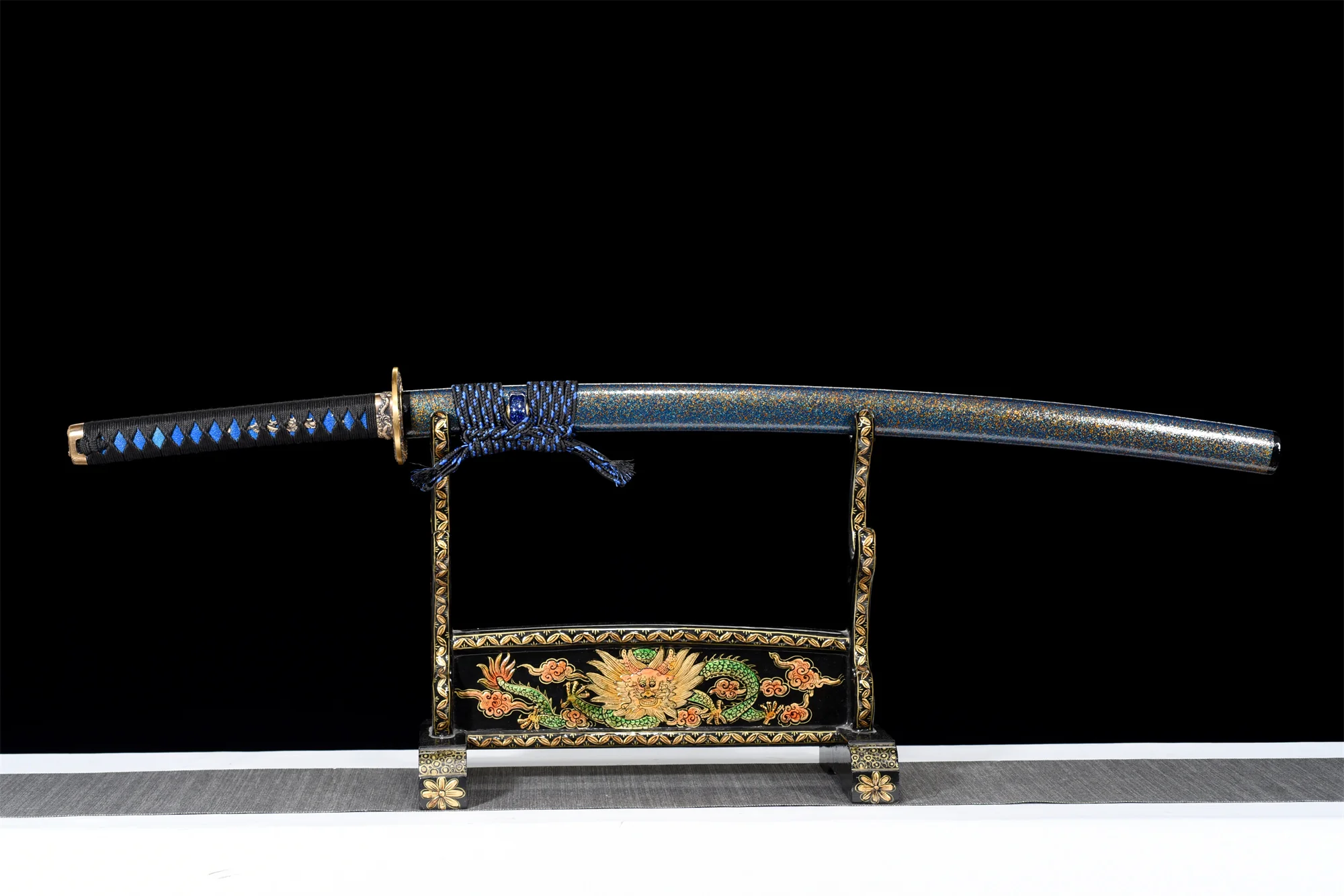 Dragon Katana – T10 Clay Tempered, Full Tang