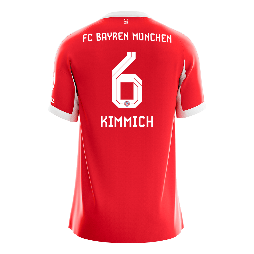 KIMMICH #6 Bayern Munich Home Soccer Jersey 2025/26