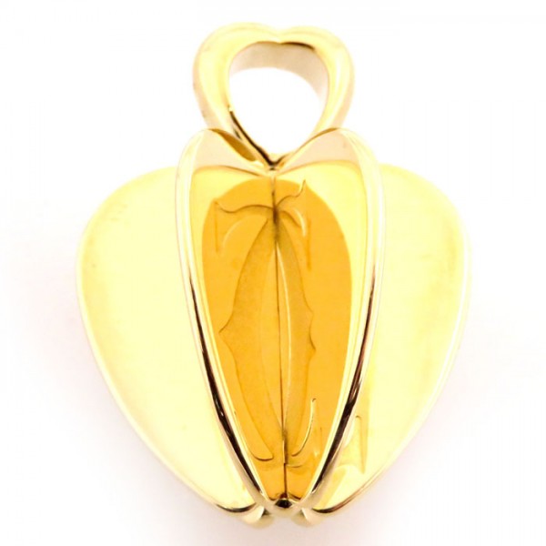 Cartier Golden Apple K18YG Yellow Gold Pendant Top Necklace