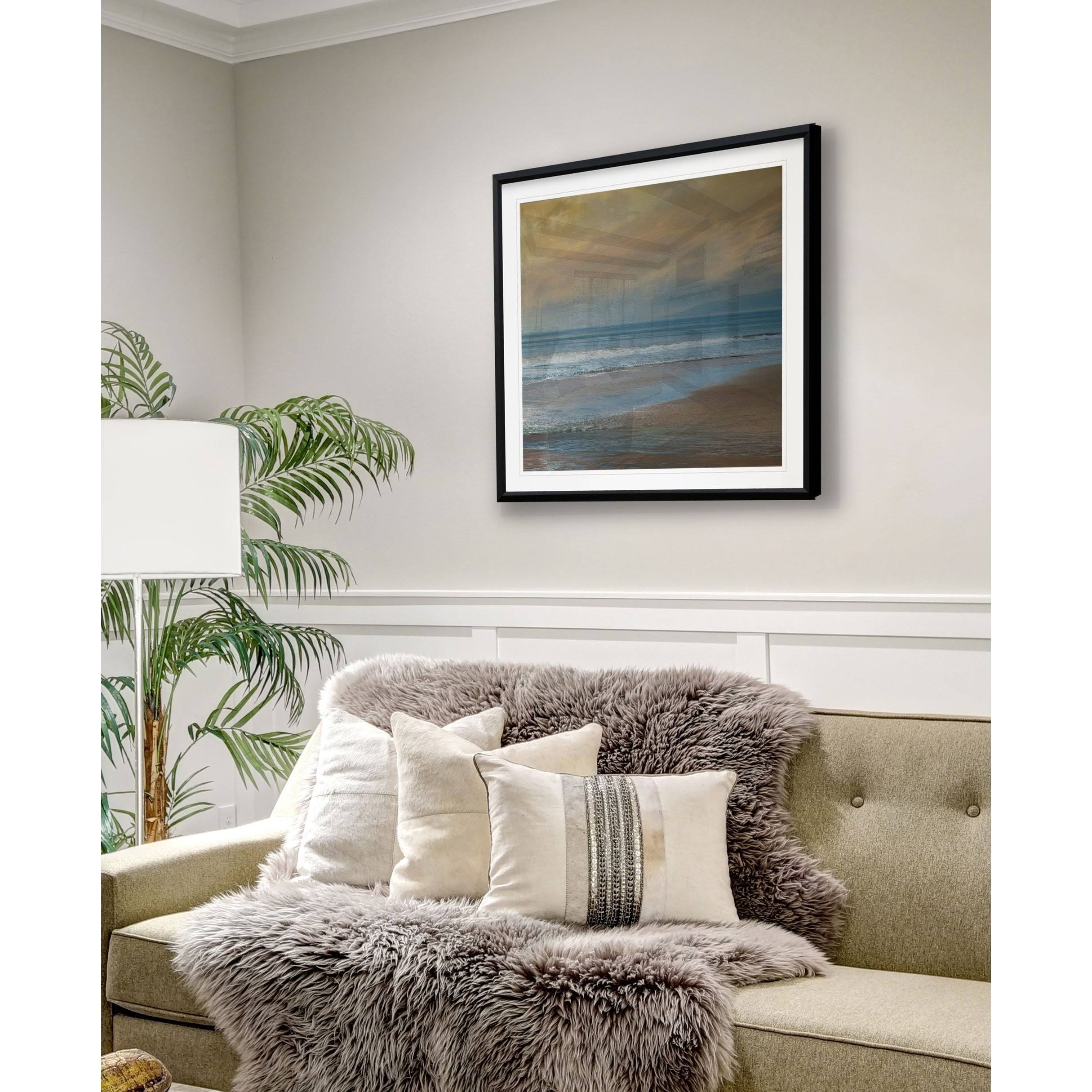 Golden Breezes -Framed Giclee Print - 22X22