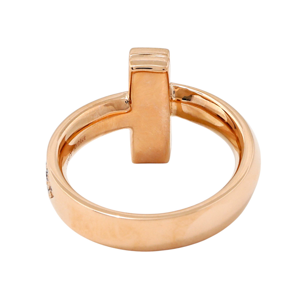 Tiffany & Co. Tiffany T One Ring 18K Rose Gold Diamond 68171865