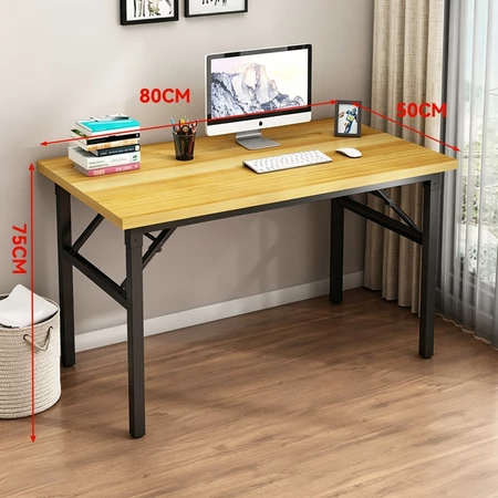 Banquet Table Folding table 80/120cm Thickened and thickened steel legs Meja lipat