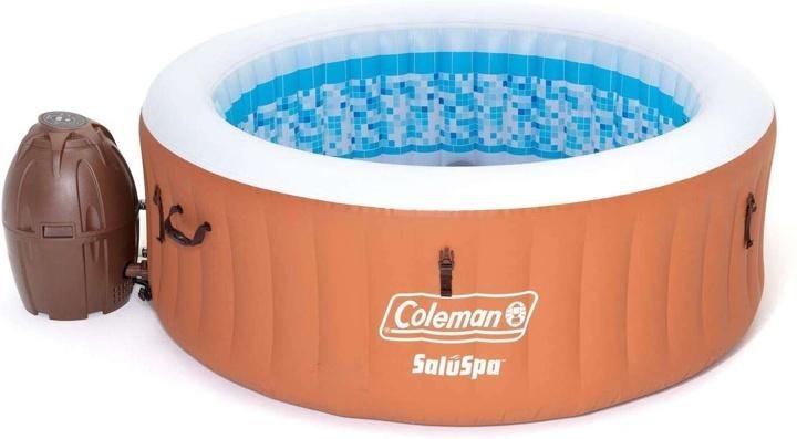 coleman-90455-saluspa-miami-air-jet-4 Person Inflatable Hot Tub Spa with Pump