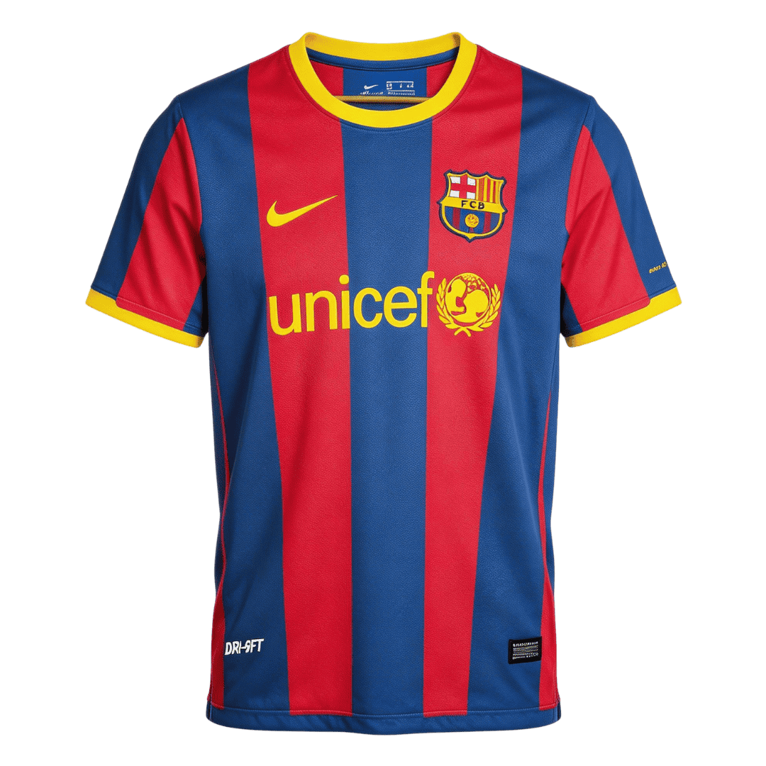 Retro Soccer Jersey Barcelona Home 2010/11