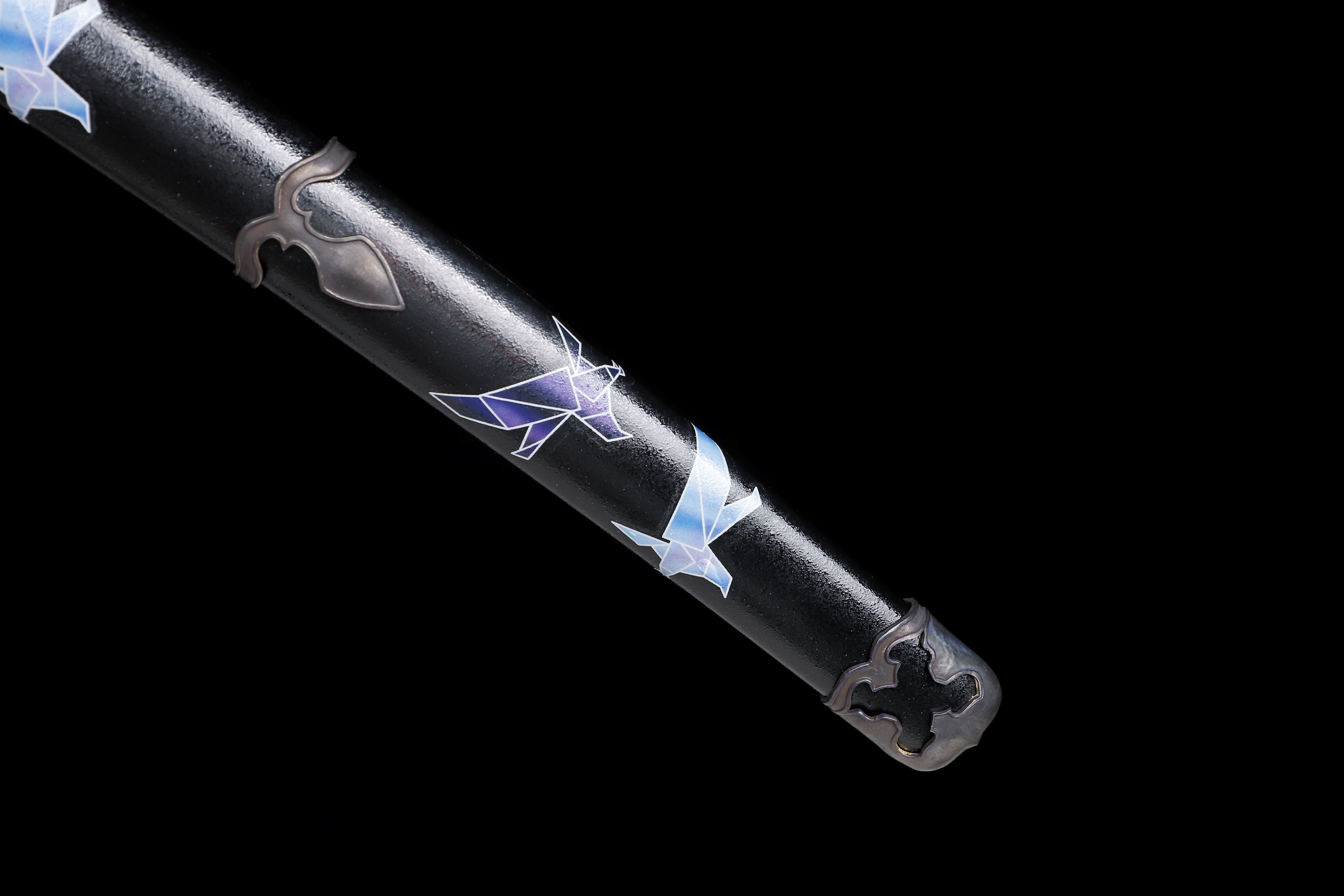 Ghost of Yotei Inspired Katana 9260 Spring Steel Falcon's Claw Full Tang