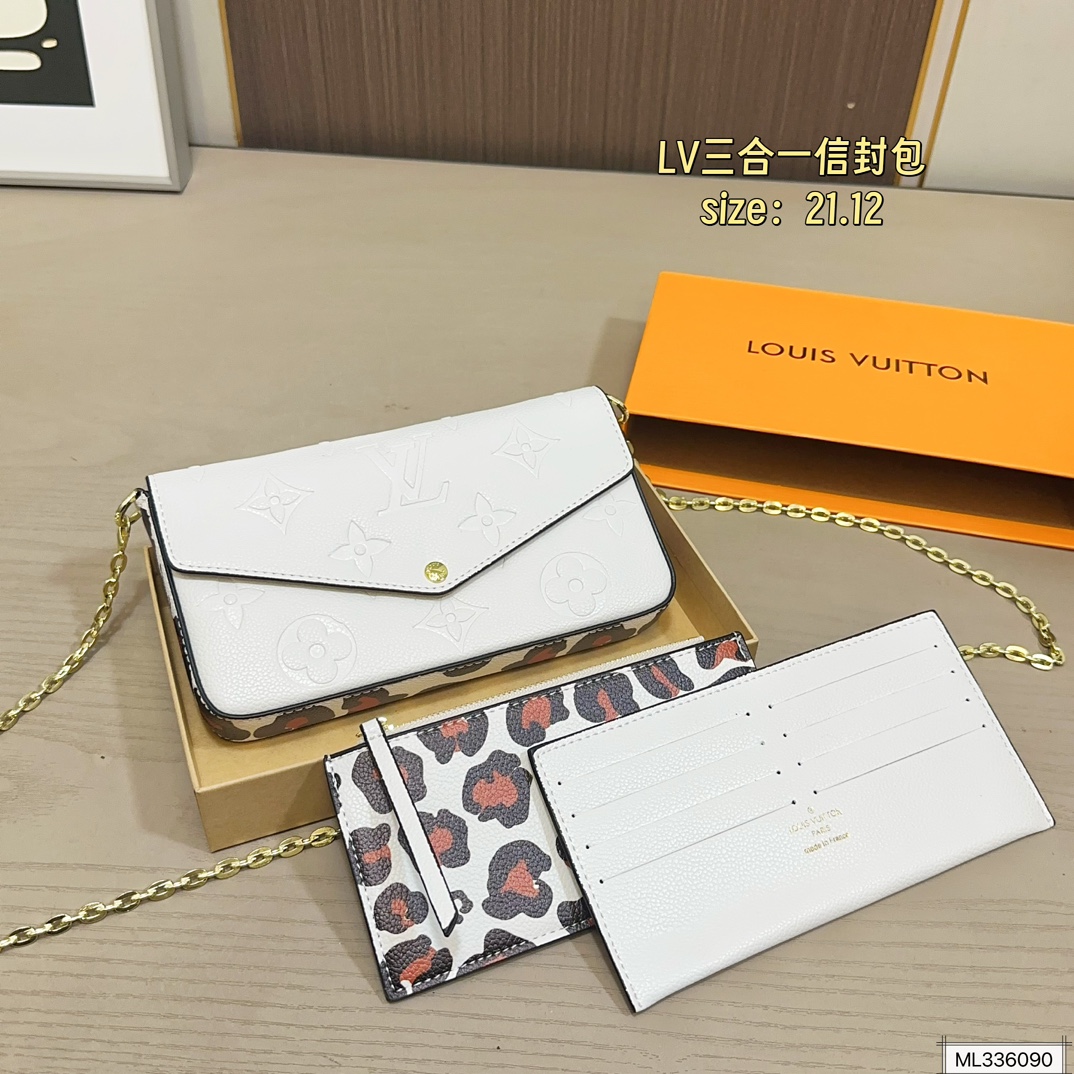 LV 3-in-1 Envelope Bag - cnluxepick