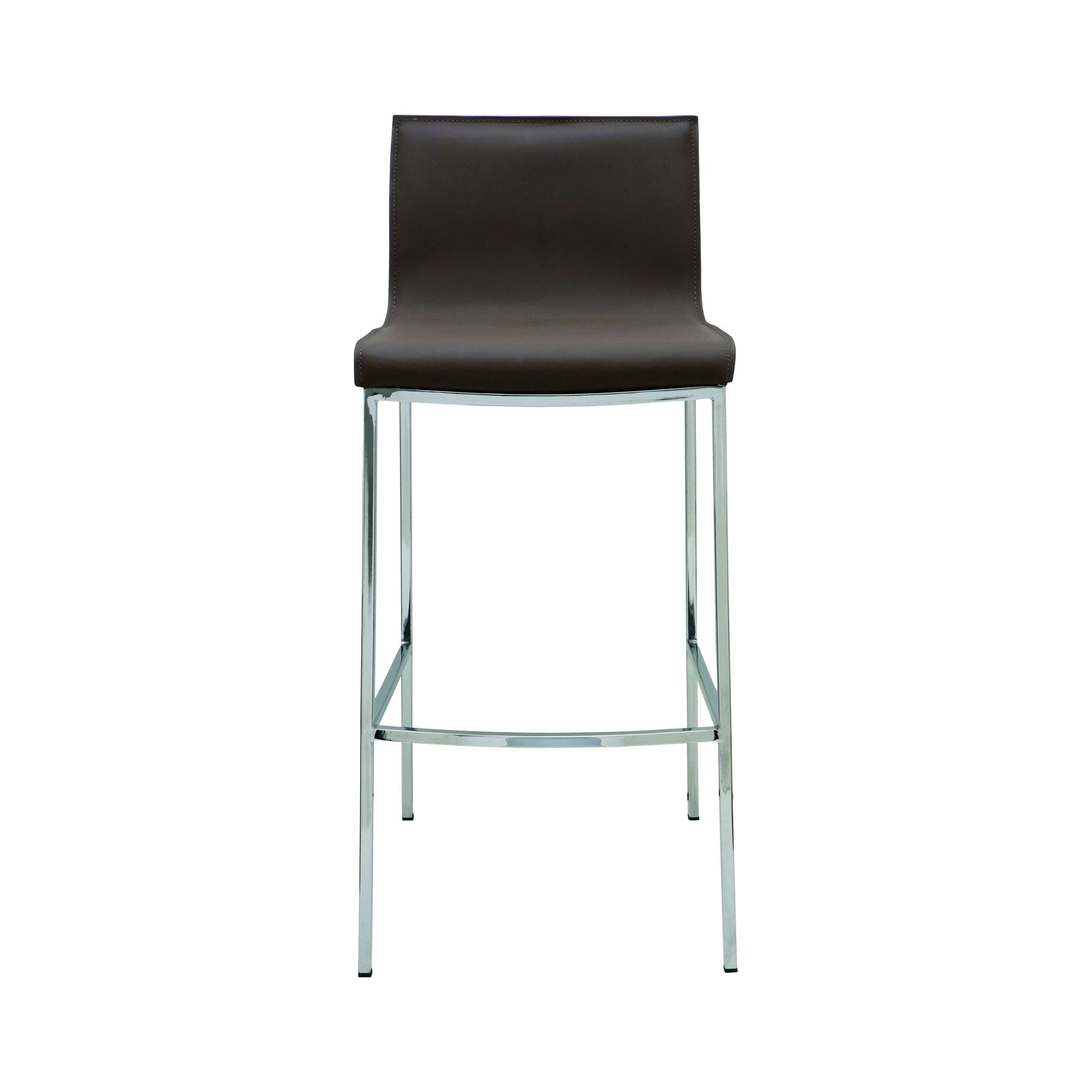 Nuevo Colter Counter Stool - Mink Leather