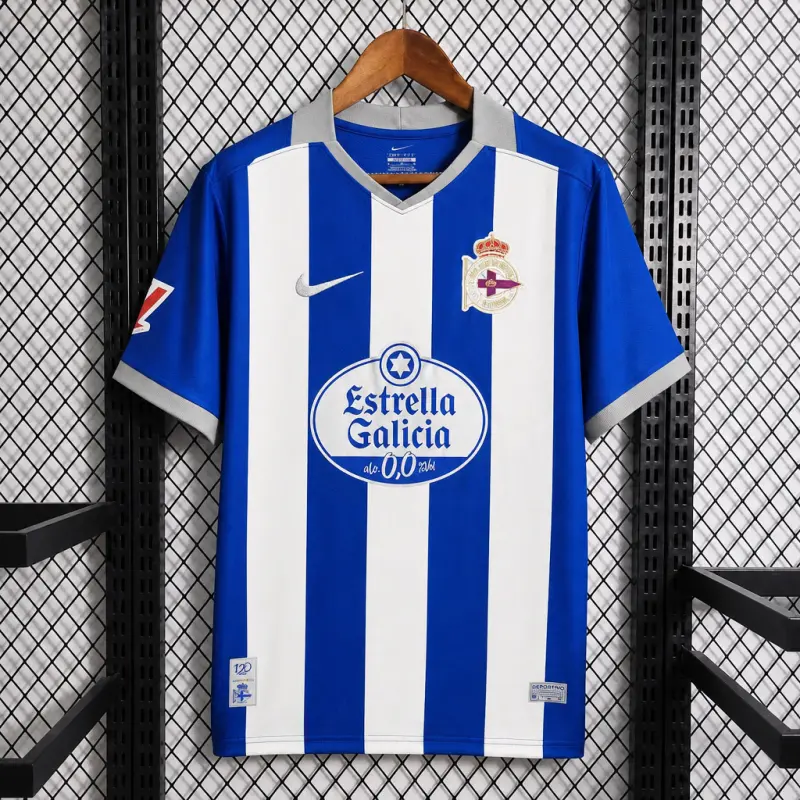 La Coruna 26/27 Home Jersey with laliga patch S-4XL Fan Version