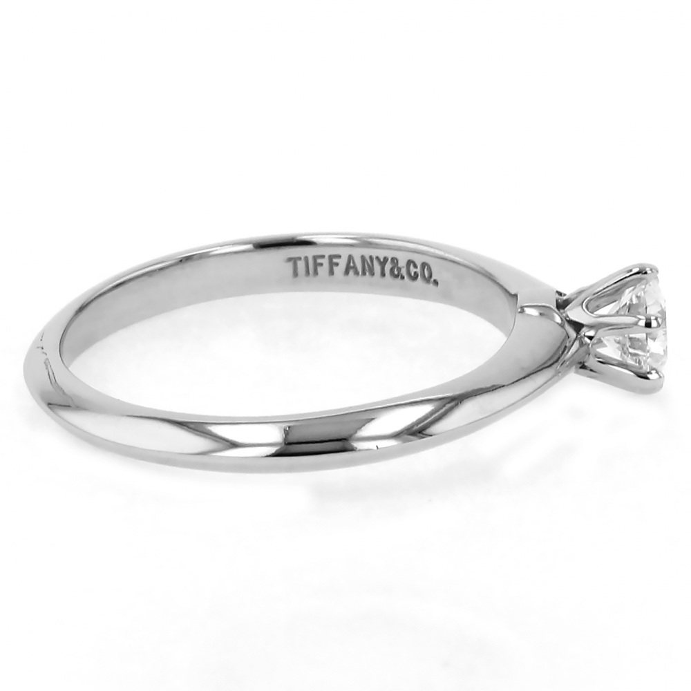 Tiffany & Co. Tiffany Platinum Diamond Ring PT950