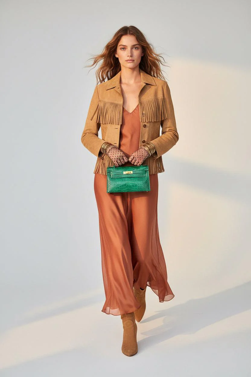 Hermès Kelly Pochette Vert Jade Alligator Clutch Gold Hardware