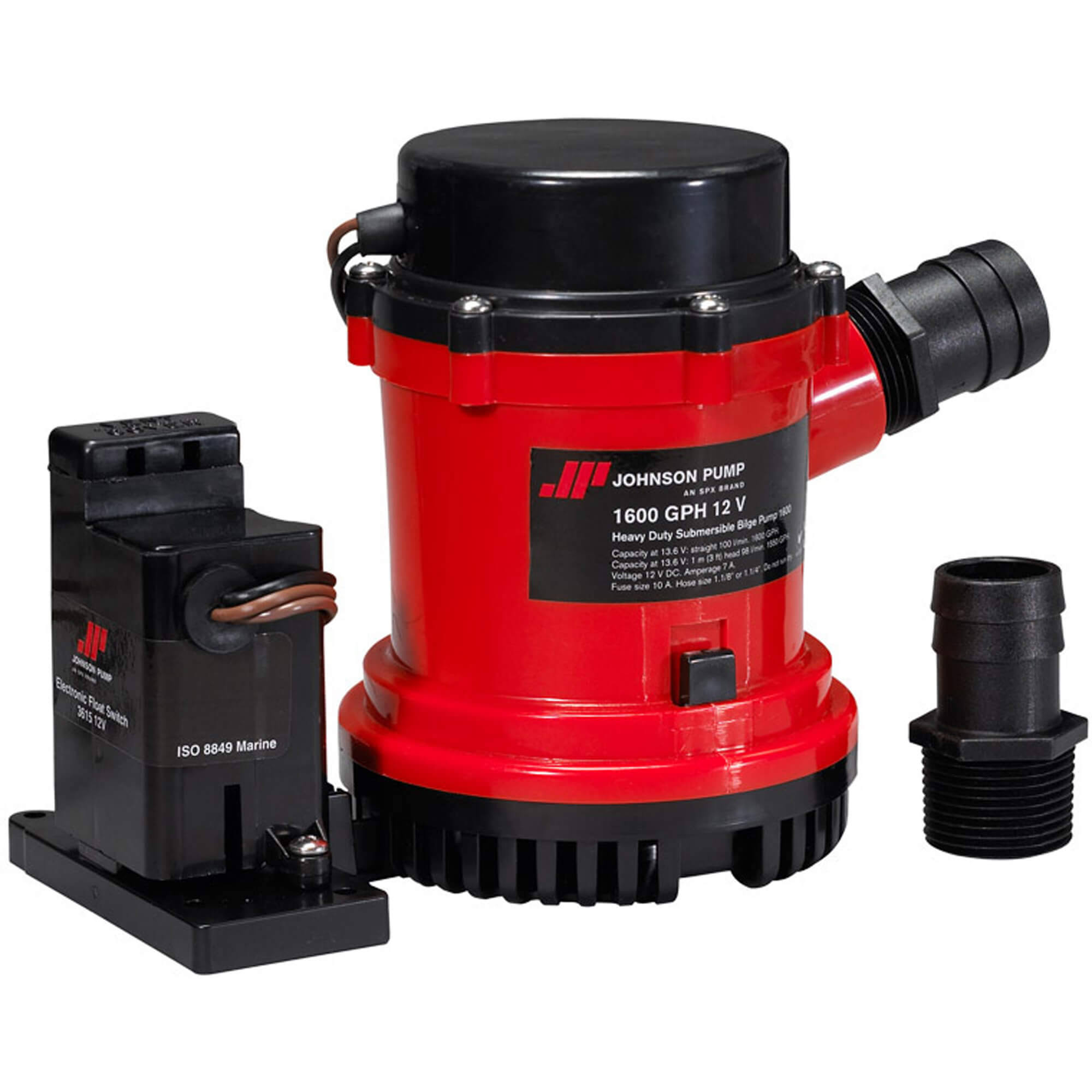 Johnson Pump 1600GPH Auto Bilge Pump W Mag Switch - 12V