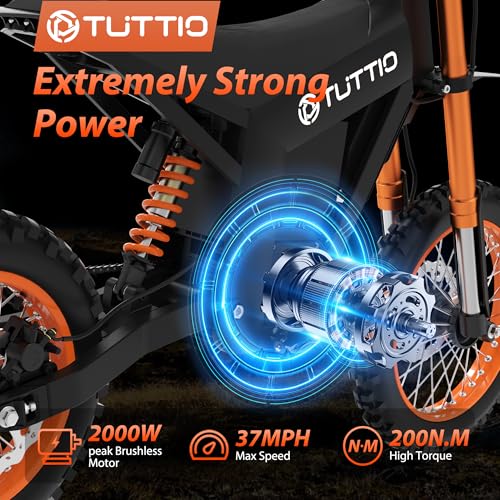 Soleil01 Electric-Dirt-Bike for Teens Adults, 14