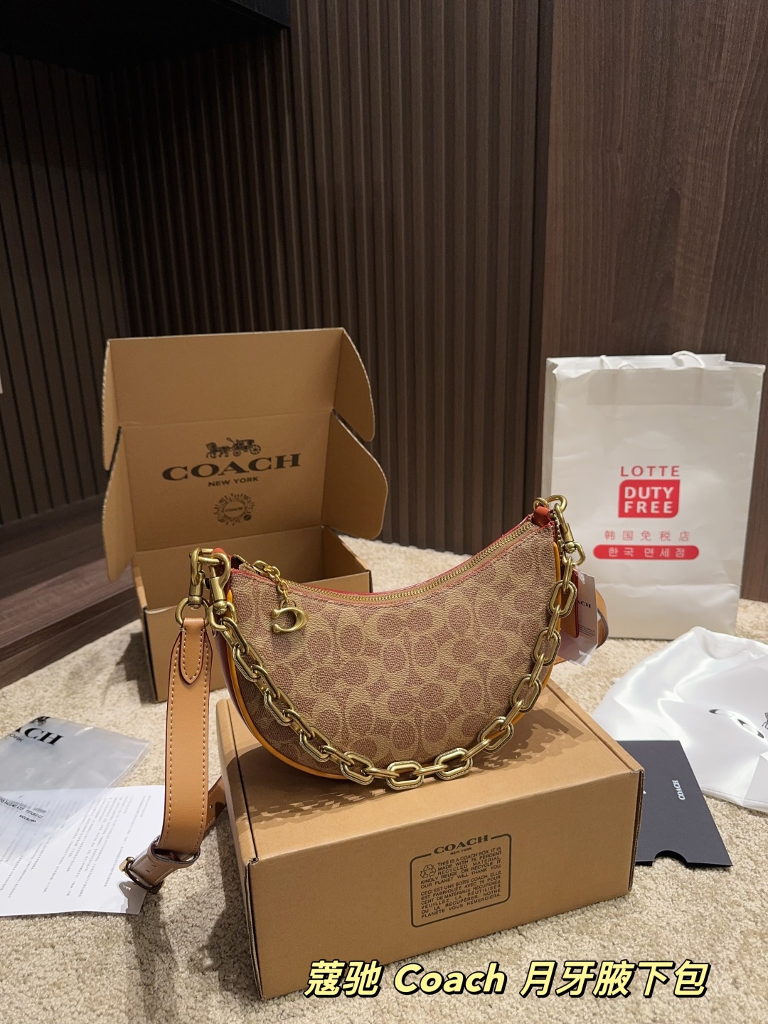 Coach Crescent Underarm Bag - cnluxepick