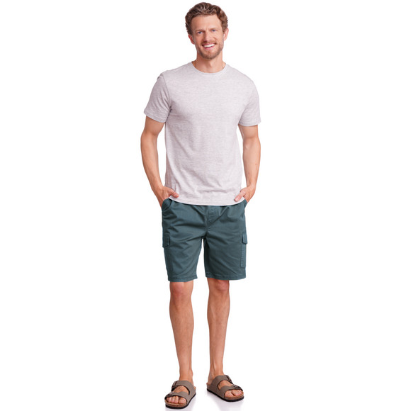 VanVaan Denim Herren Cargoshorts mit Elastikbund