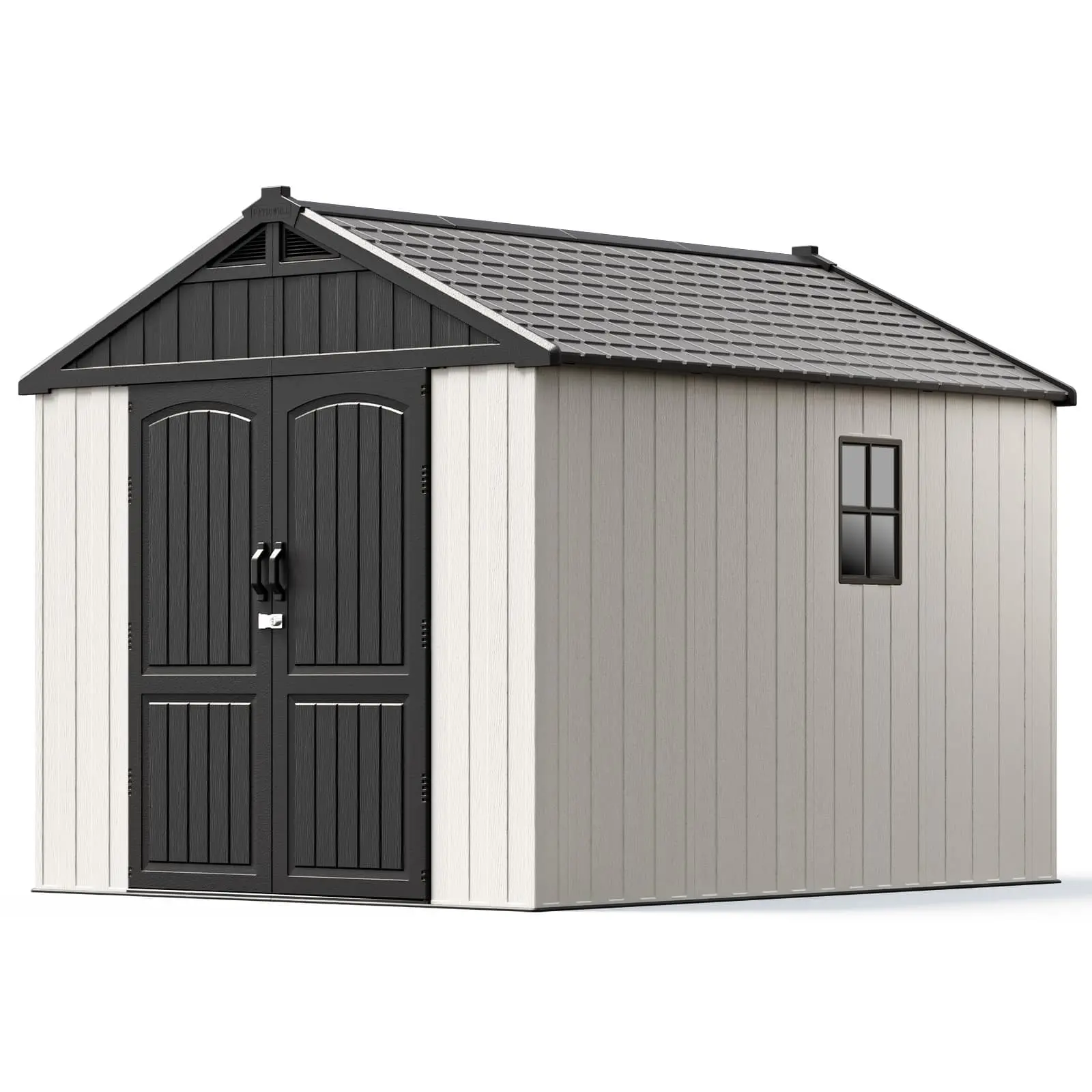 Patiowell Kick-it 8x10 Plastic Shed Pro