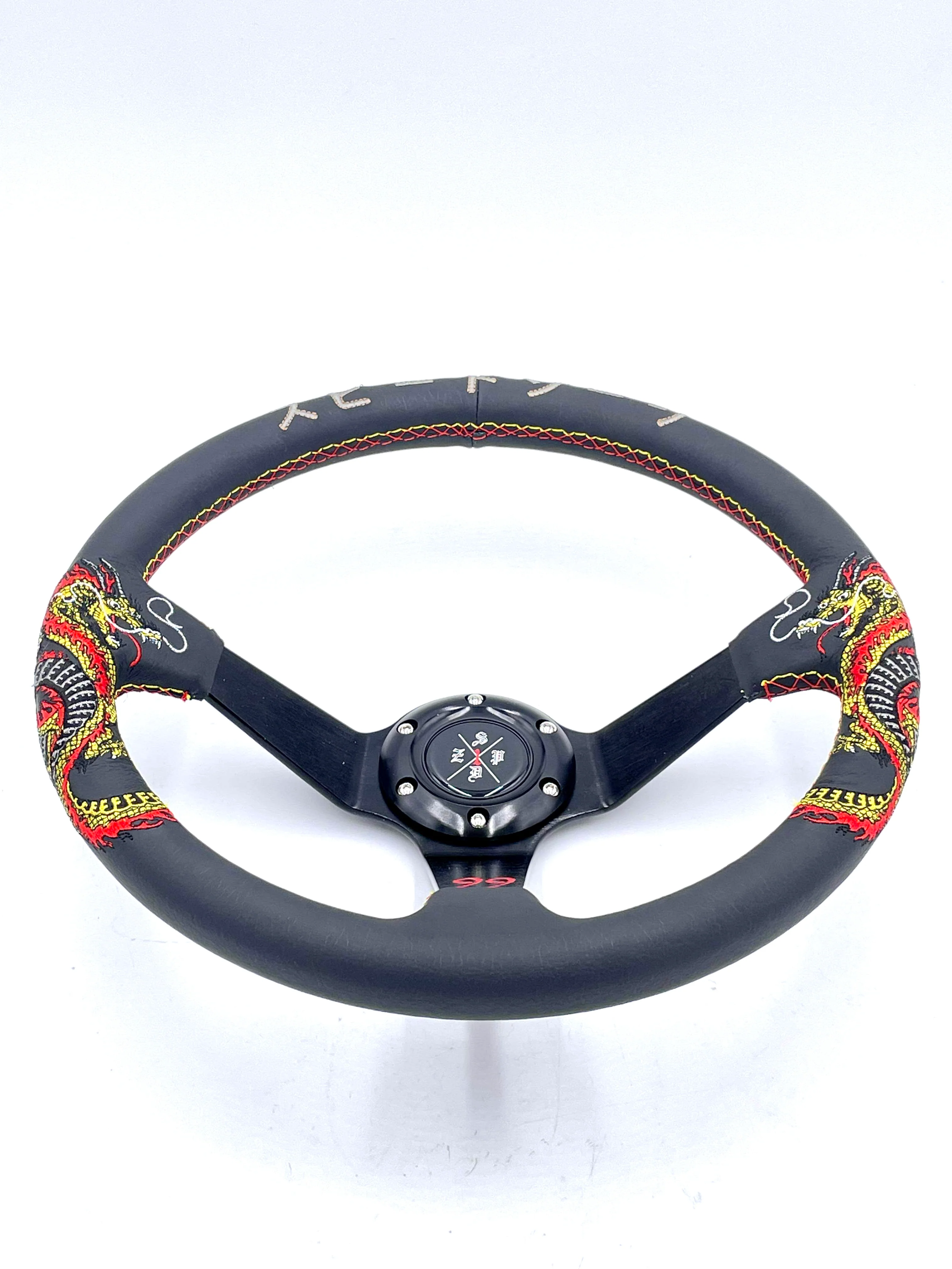 SPDZ1 The Dragon (Black) Steering Wheel